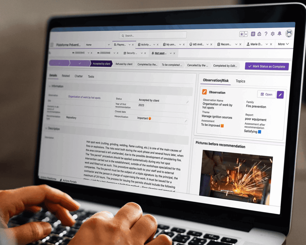 RISKCARE, UNE SOLUTION POUR MA&Icirc;TRISER LES RISQUES INDUSTRIELS